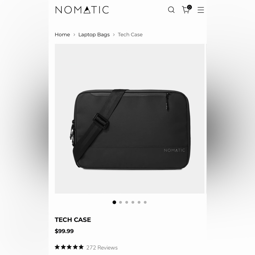 Nomatic Black Tech Laptop Bag